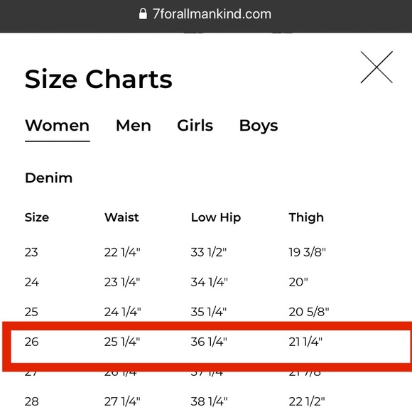 7 Denim Jeans - Skinny Leg 26 - Picture 9 of 9